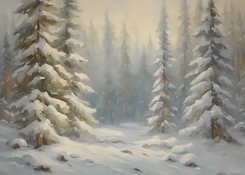 Winters No. 48 — downloadable digital art print