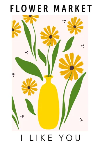 Flower Botanical No. 111 — downloadable digital art print