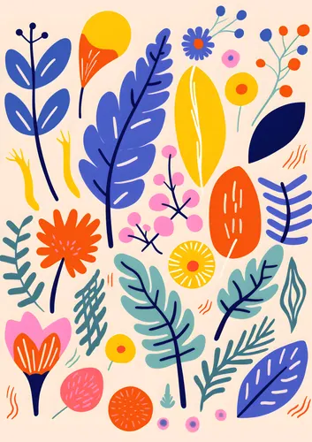 Flower Botanical No. 433 — downloadable digital art print