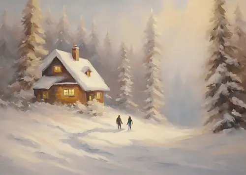 Winters No. 34 — downloadable digital art print
