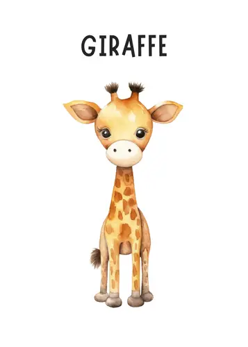 Nursery Vertical No. 12 — downloadable digital art print