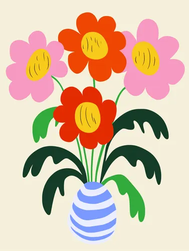 Flower Botanical No. 56 — downloadable digital art print