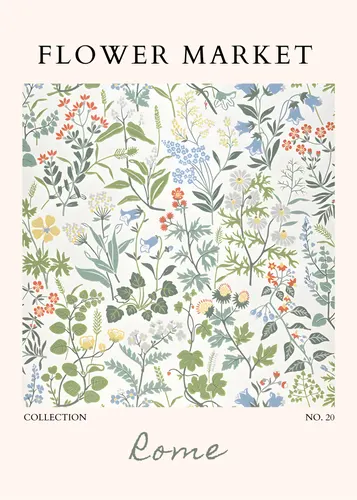 Flower Botanical No. 458 — downloadable digital art print