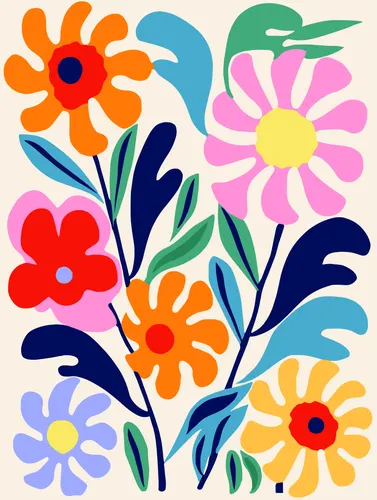 Flower Botanical No. 439 — downloadable digital art print