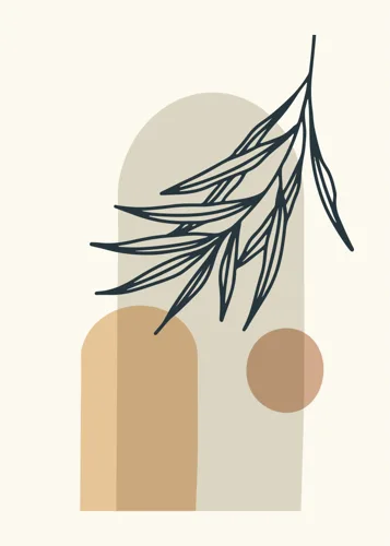 Boho Abstract No. 45 — downloadable digital art print