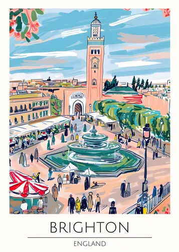 Travel No. 357 — downloadable digital art print