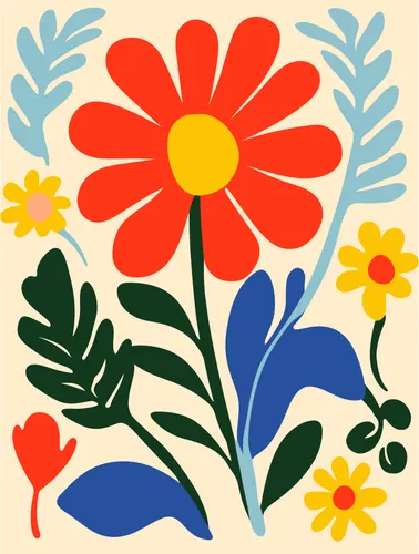 Flower Botanical No. 78 — downloadable digital art print
