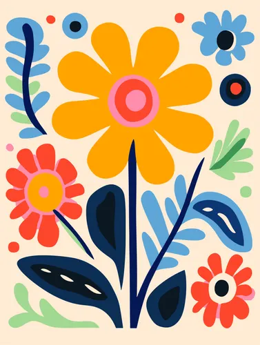 Flower Botanical No. 86 — downloadable digital art print