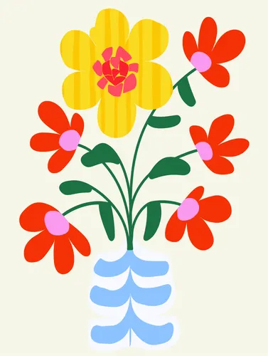 Flower Botanical No. 327 — downloadable digital art print