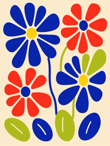 Flower Botanical No. 338 — downloadable digital art print