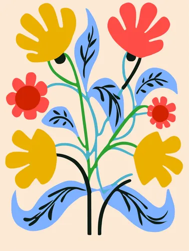 Flower Botanical No. 339 — downloadable digital art print