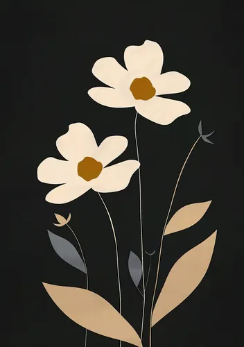 Flower Botanical No. 224 — downloadable digital art print