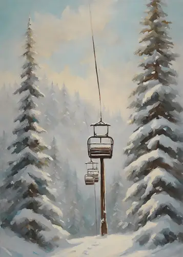 Winters No. 24 — downloadable digital art print
