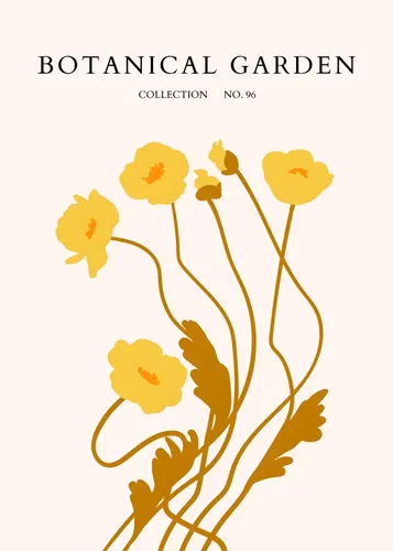 Flower Botanical No. 542 — downloadable digital art print