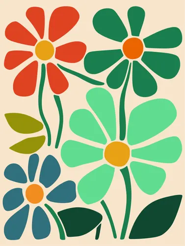 Flower Botanical No. 304 — downloadable digital art print