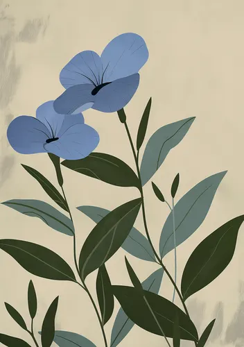 Flower Botanical No. 212 — downloadable digital art print