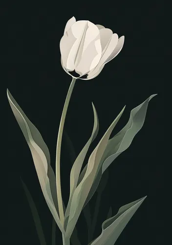 Flower Botanical No. 253 — downloadable digital art print
