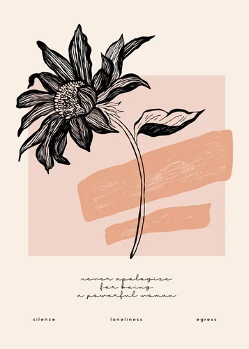 Flower Botanical No. 22 — downloadable digital art print