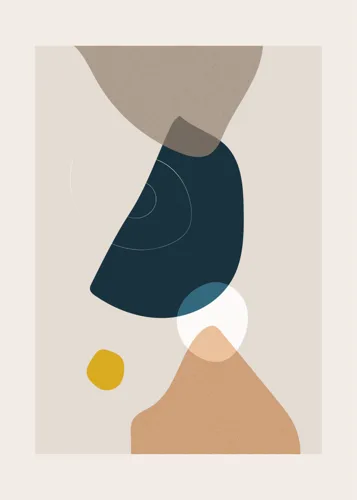 Boho Abstract No. 28 — downloadable digital art print