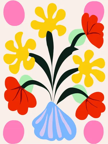 Flower Botanical No. 437 — downloadable digital art print