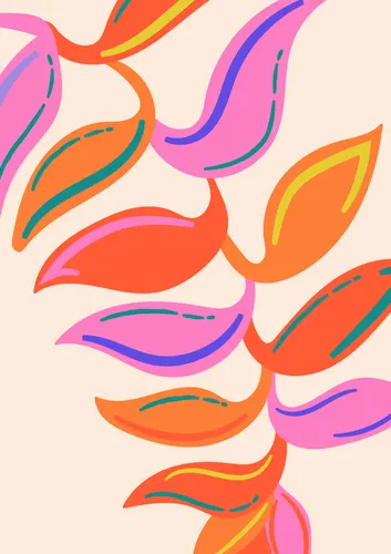 Flower Botanical No. 403 — downloadable digital art print