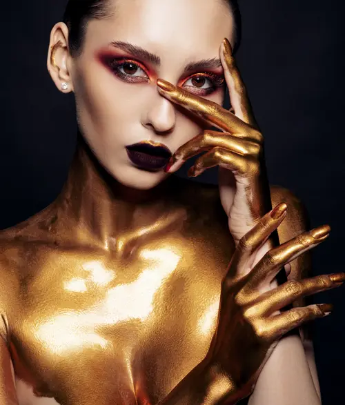 Black & Gold No. 22 — downloadable digital art print