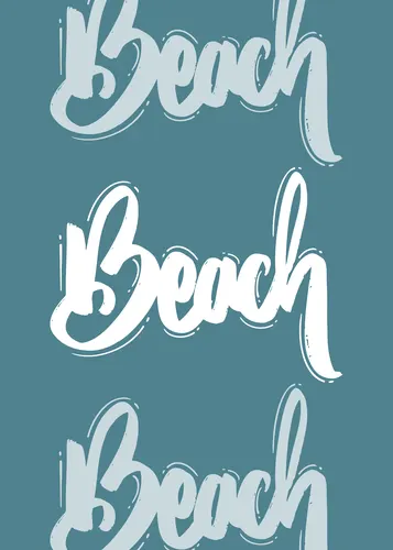Beach No. 288 — downloadable digital art print