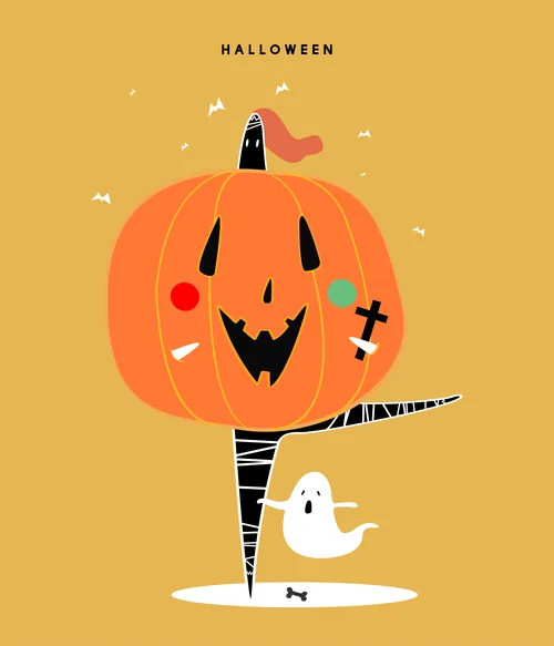 Halloween No. 14 — downloadable digital art print