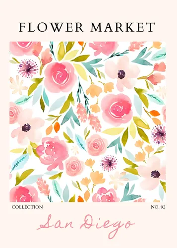 Flower Botanical No. 538 — downloadable digital art print