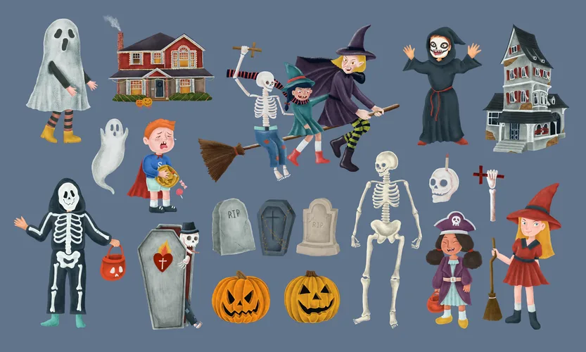 Halloween No. 21 — downloadable digital art print