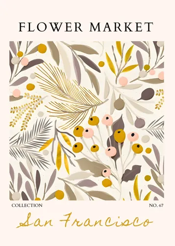 Flower Botanical No. 513 — downloadable digital art print
