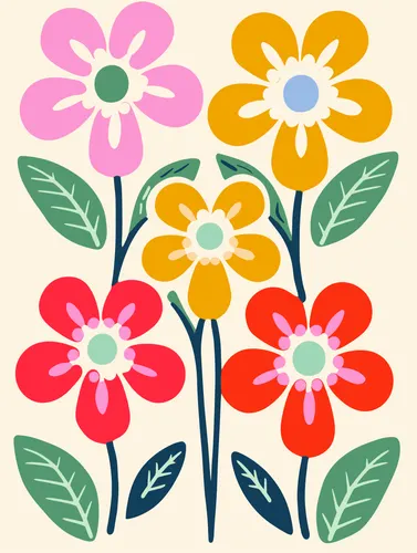 Flower Botanical No. 54 — downloadable digital art print