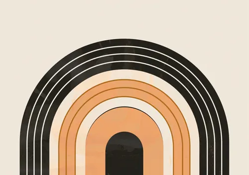 Boho Abstract No. 91 — downloadable digital art print