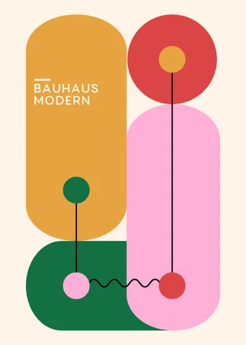Bauhaus No. 5 — downloadable digital art print