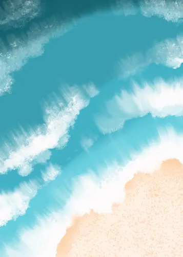 Beach No. 357 — downloadable digital art print