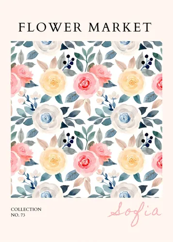 Flower Botanical No. 519 — downloadable digital art print