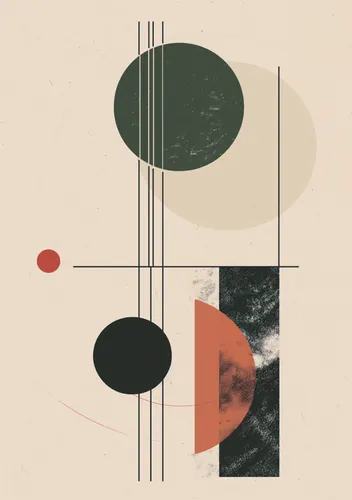 Boho Abstract No. 89 — downloadable digital art print