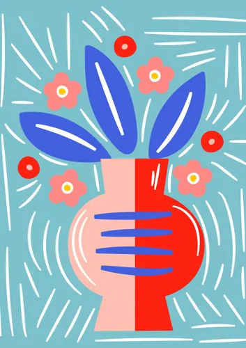 Flower Botanical No. 410 — downloadable digital art print