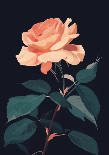 Flower Botanical No. 229 — downloadable digital art print