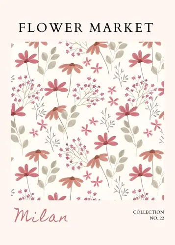 Flower Botanical No. 460 — downloadable digital art print