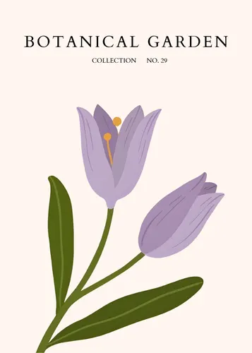 Flower Botanical No. 467 — downloadable digital art print
