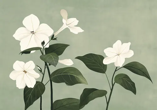 Flower Botanical No. 158 — downloadable digital art print