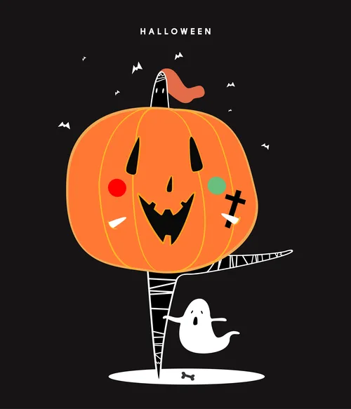 Halloween No. 11 — downloadable digital art print