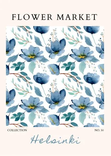 Flower Botanical No. 491 — downloadable digital art print