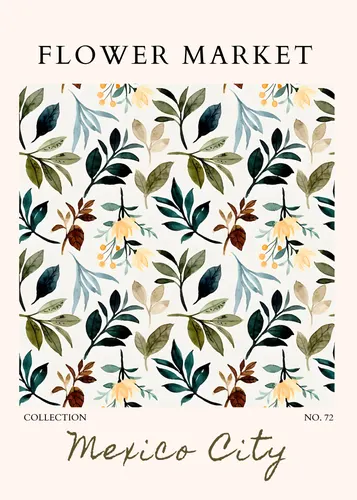 Flower Botanical No. 518 — downloadable digital art print
