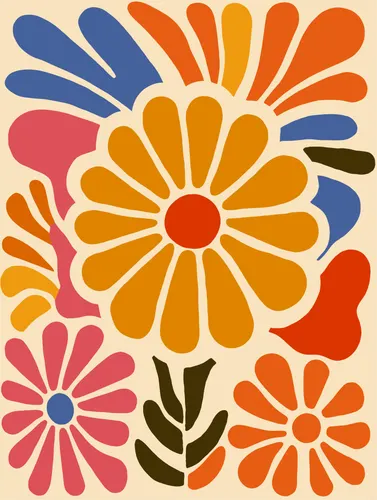 Flower Botanical No. 303 — downloadable digital art print