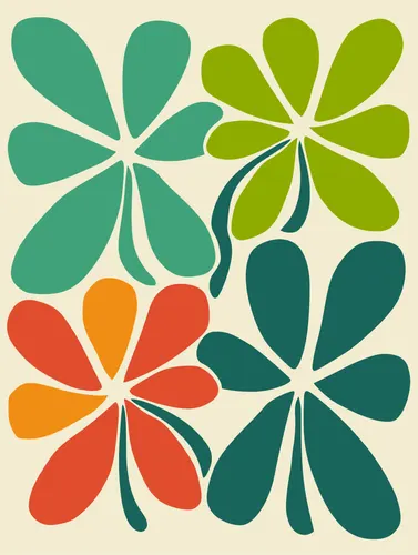 Flower Botanical No. 301 — downloadable digital art print