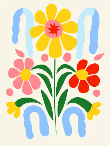 Flower Botanical No. 74 — downloadable digital art print