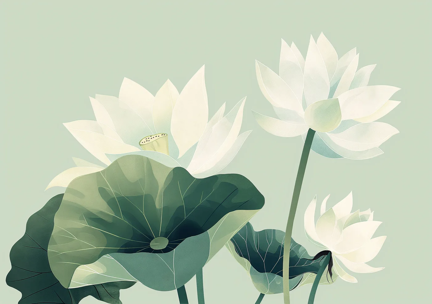 Flower Botanical No. 196 — downloadable digital art print