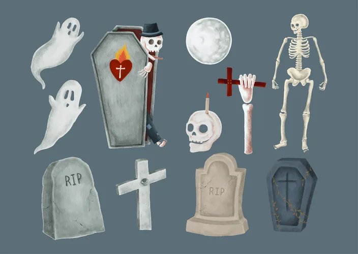 Halloween No. 18 — downloadable digital art print